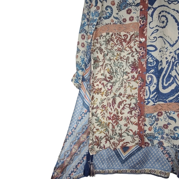 Vincente Button Front Tunic Small - Picture 6 of 12